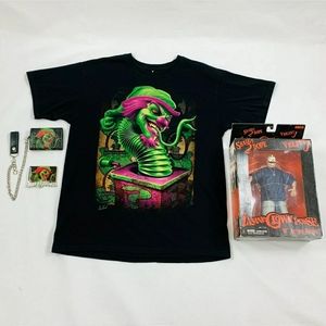 ICP Lot Shirt Wallet Buckle Figure Riddle Box